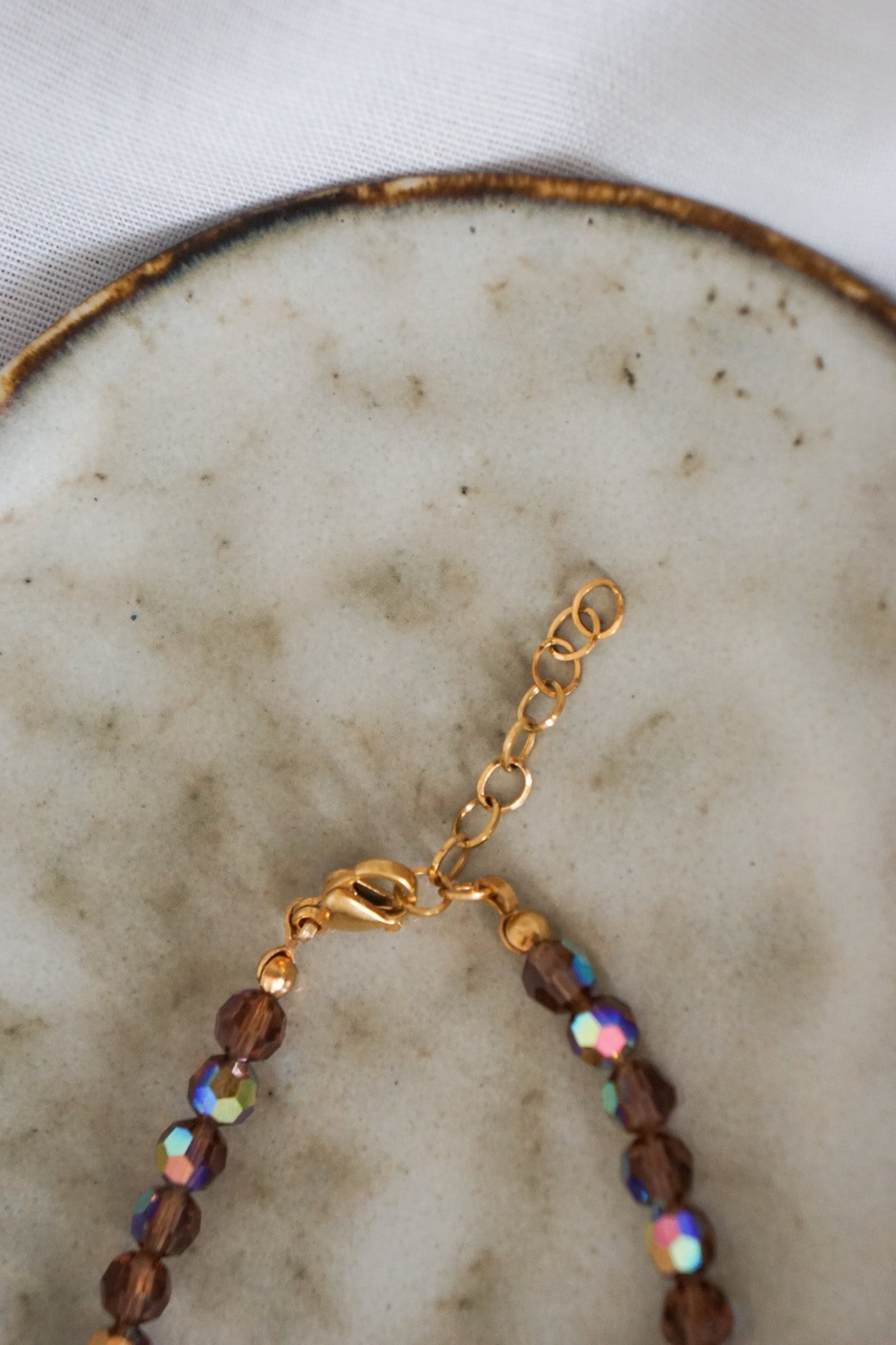 Swarovskiperlen Kette Pia
