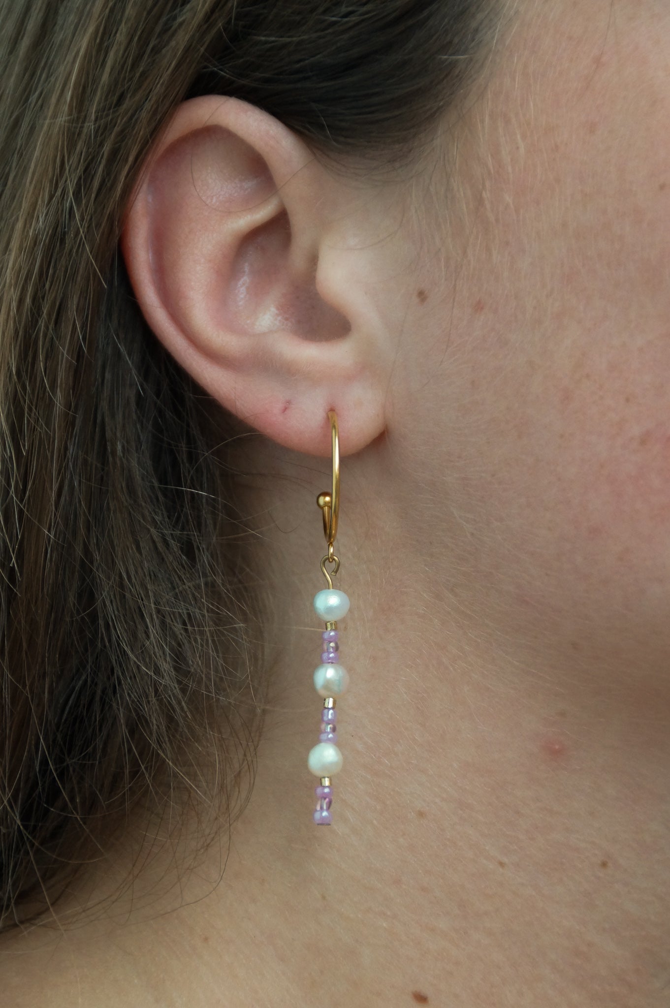 Süßwasserperlen Schmuck-Set #2