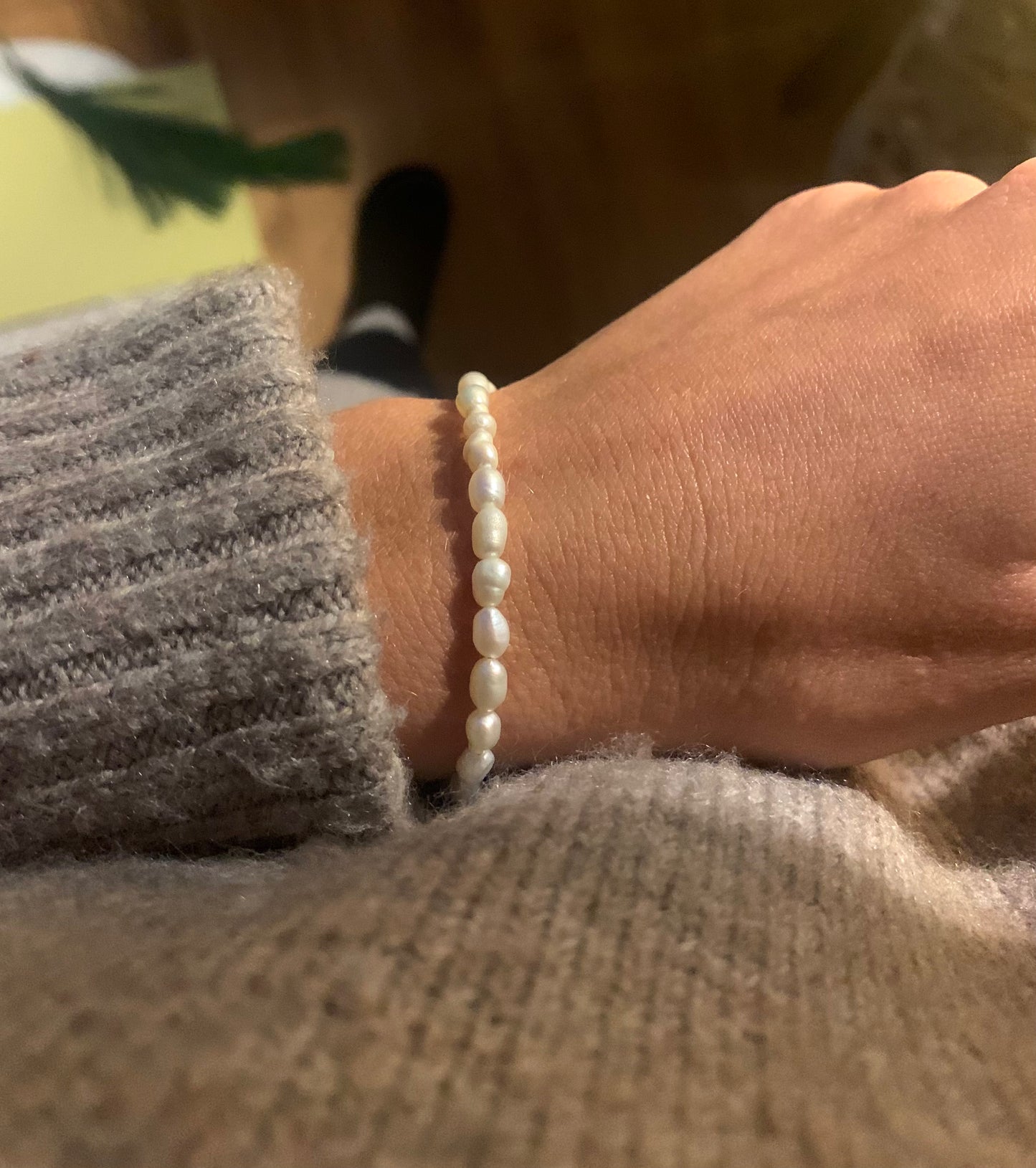 Süßwasserpelen Armband