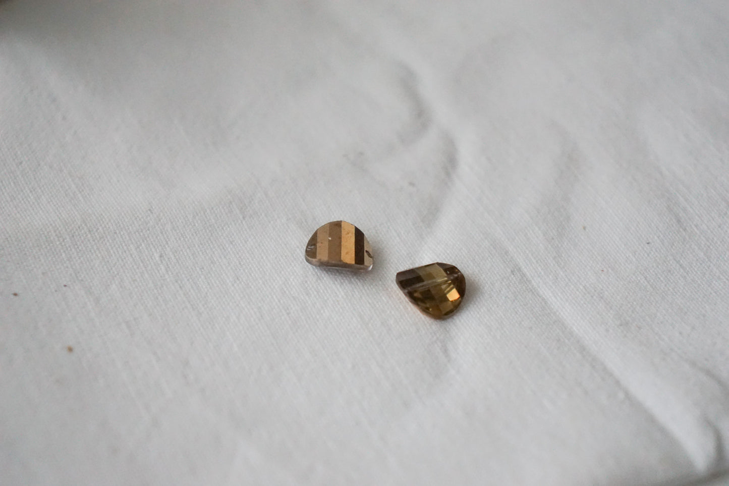 Swarovski Comet-Or, 10-72 Stück, 10 mm, "Kartoffelchips", Kristallperlen